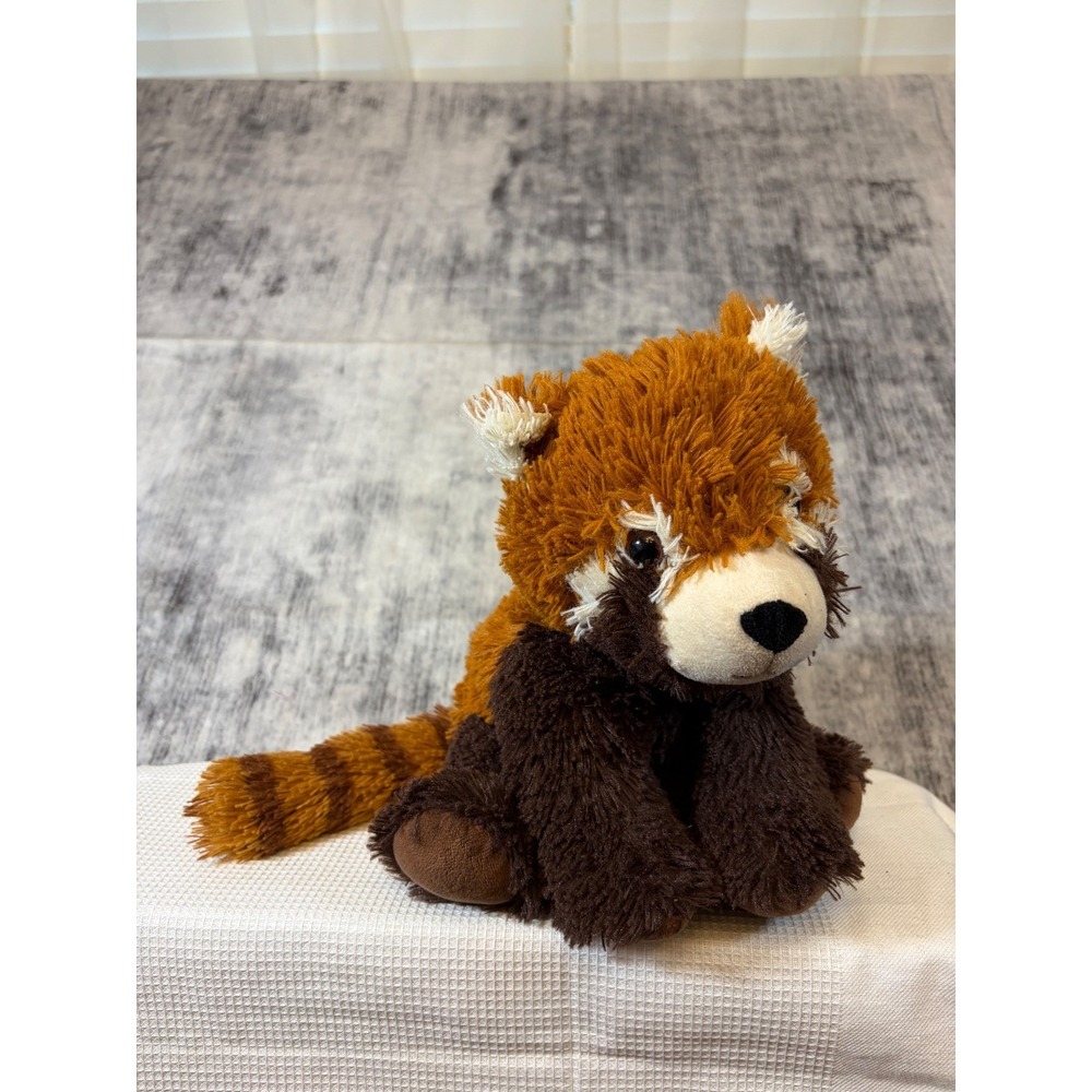 Warmies Red Panda Microwavable Plush Heat Pad Stuffed Animal 10in